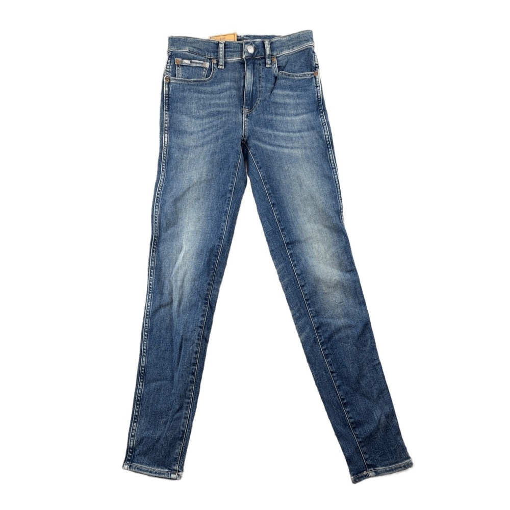 Polo Ralph Lauren‎ Jeans Women 25 Blue Tompkins Skinny High Rise Ankle Rock Work